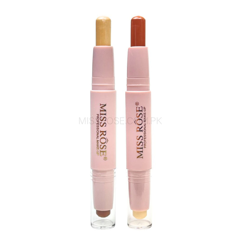 Miss Rose 2-in-1 Highlight Contour Stick for Effortless Radiance - MAT Beauty