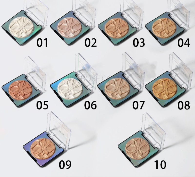 Miss Rose Nude Baked Highlighter for Radiant Glow and Flawless Finish - MAT Beauty