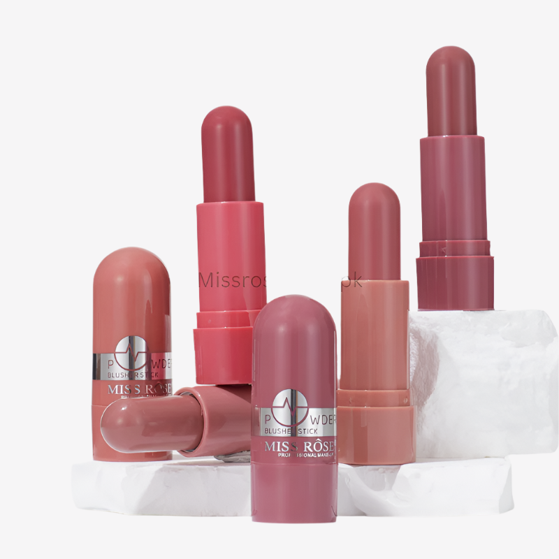 Miss Rose Blusher Stick for Flawless Cheek Color and Glow - MAT Beauty