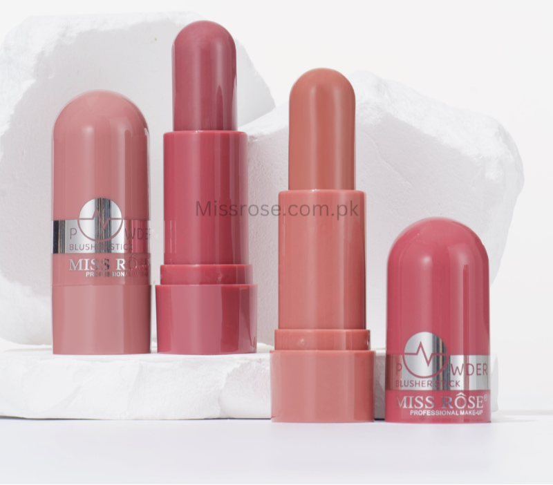 Miss Rose Blusher Stick for Flawless Cheek Color and Glow - MAT Beauty
