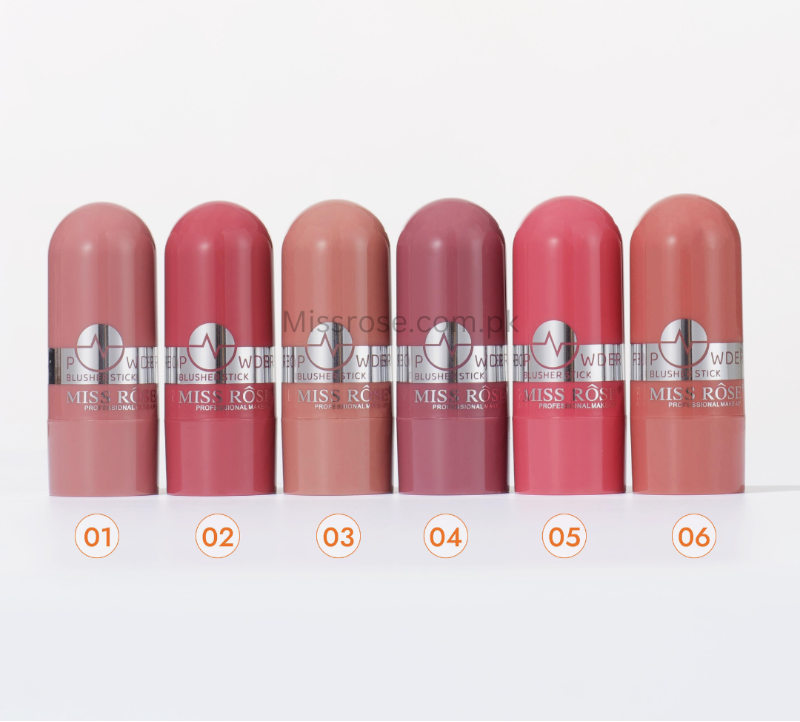 Miss Rose Blusher Stick for Flawless Cheek Color and Glow - MAT Beauty