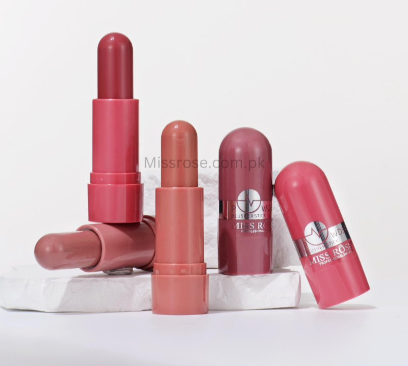 Miss Rose Blusher Stick for Flawless Cheek Color and Glow - MAT Beauty