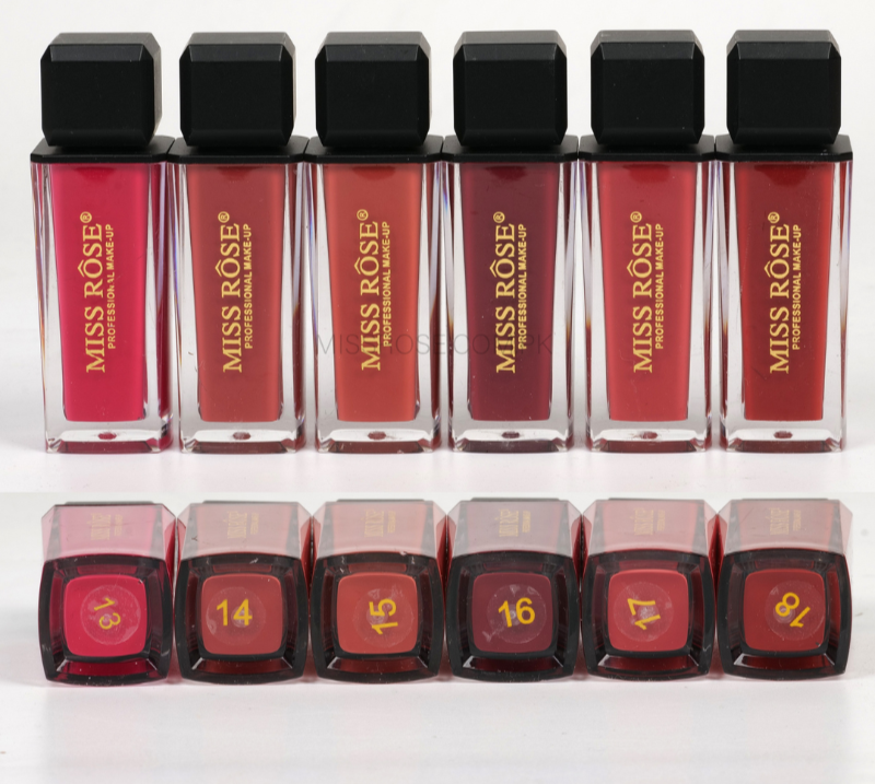 Miss Rose Matte Lip Gloss - Long-Lasting, Vibrant Colors for a Flawless Finish - MAT Beauty
