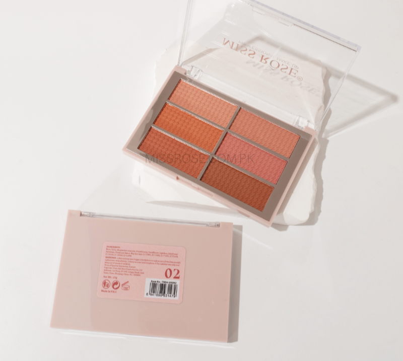 Miss Rose Matte Blusher - Rubik's Cube Blusher in 6 Stunning Colors - MAT Beauty