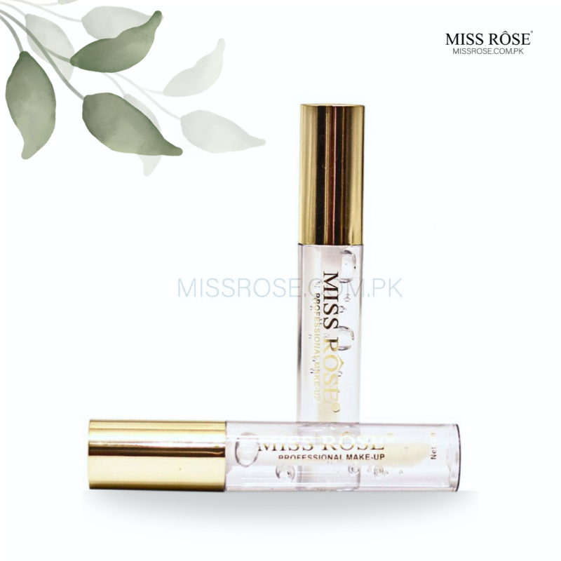 Miss Rose Lip Gloss - Nourishing Transparent Shine for Luscious Lips - MAT Beauty