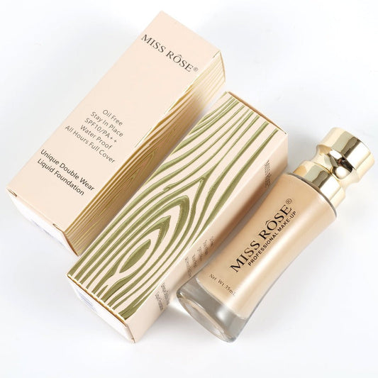 Miss Rose Double Wear Liquid Foundation for Flawless, Long-Lasting Coverage - MAT Beauty