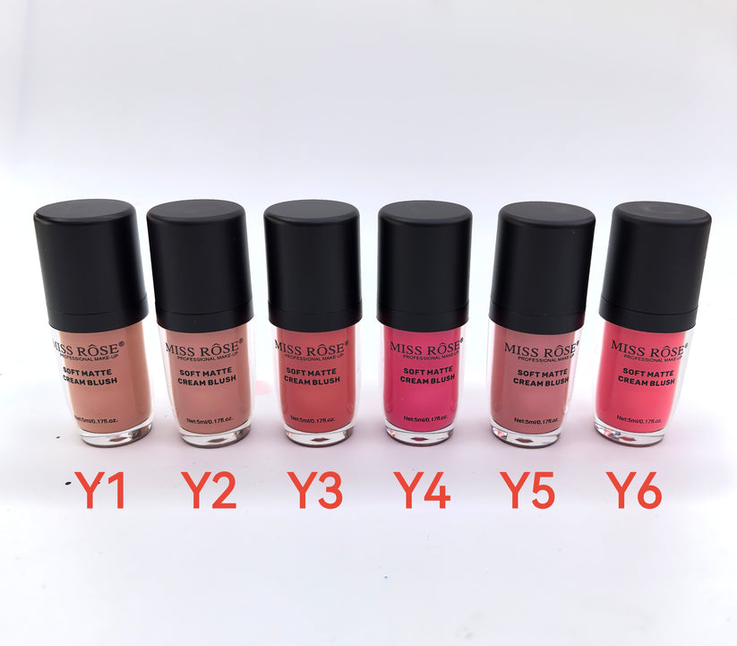 Miss Rose Cream Blush for a Radiant Glow and Flawless Finish - MAT Beauty