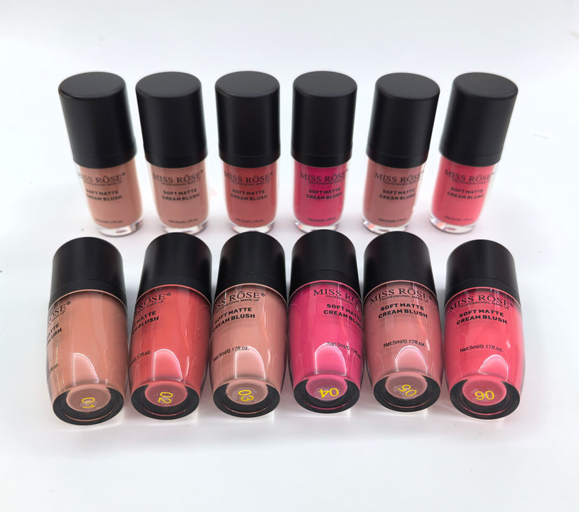 Miss Rose Cream Blush for a Radiant Glow and Flawless Finish - MAT Beauty