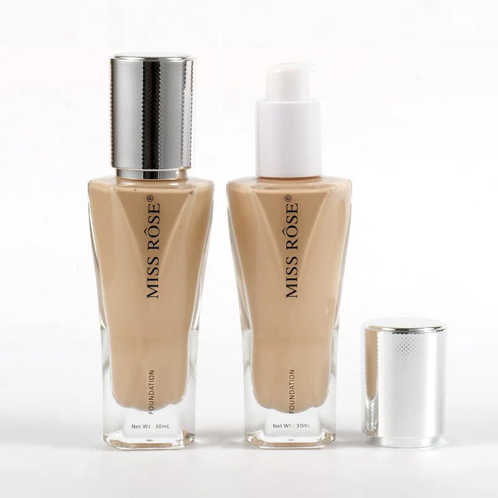 Miss Rose Liquid Foundation - Crystal Ice Storage for Flawless Skin - MAT Beauty