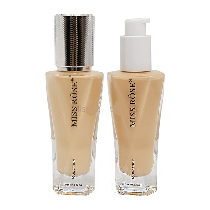 Miss Rose Liquid Foundation - Crystal Ice Storage for Flawless Skin - MAT Beauty