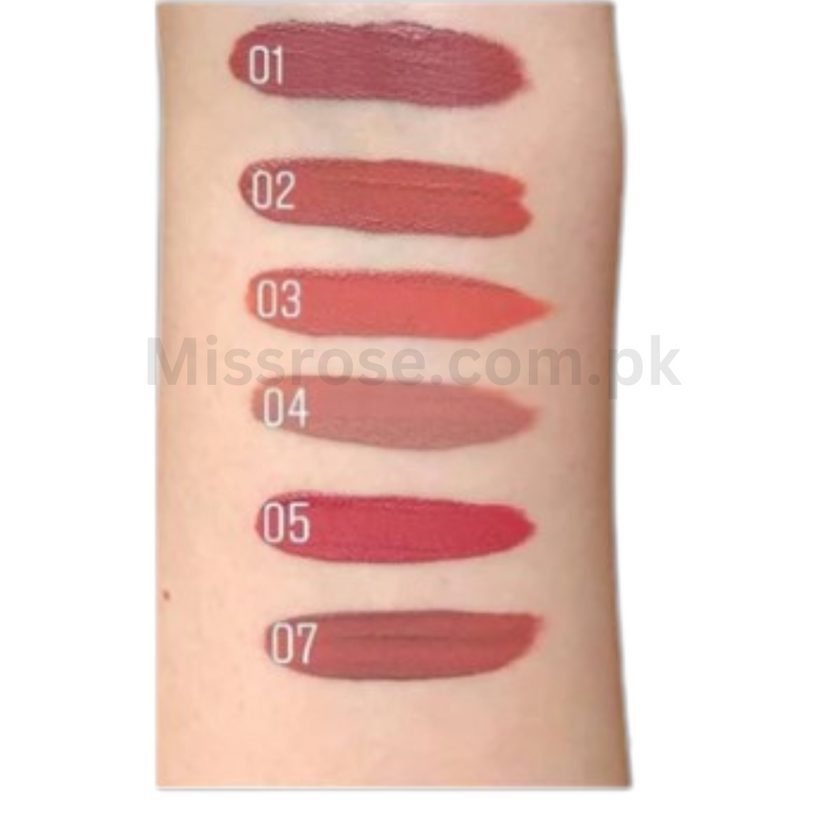 MISS ROSE Color Matte Lip Gloss - New Fashionable Shades for Stunning Lips - MAT Beauty