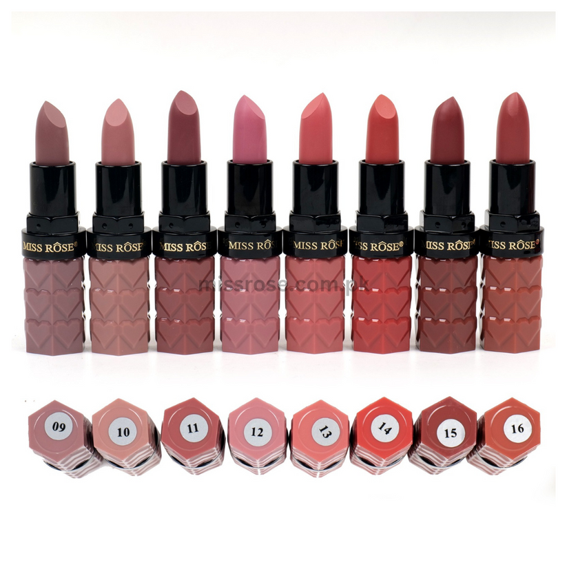 Miss Rose Moisturizing Lipstick for Soft, Hydrated Lips - MAT Beauty