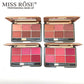 MISS ROSE Blush Palette - Vibrant Shades for a Flawless Glow - MAT Beauty