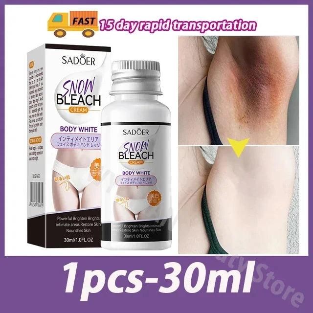 Sadoer Nnow Bleach Cream for Armpit and Private Parts Whitening - MAT Beauty