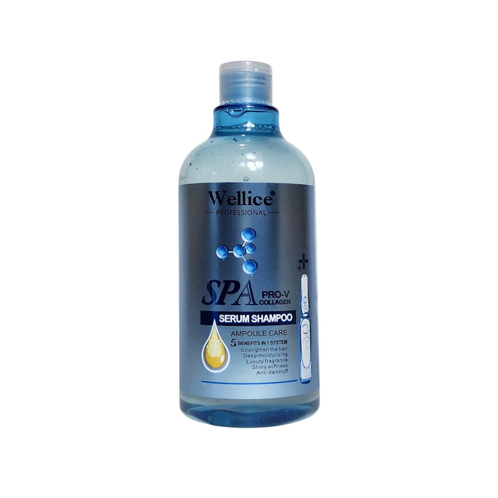 WELLICE SPA PRO-V COLLAGEN SHAMPOO 500G - Revitalize Your Hair with Premium Collagen Formula for Stronger, Healthier Locks - MAT Beauty