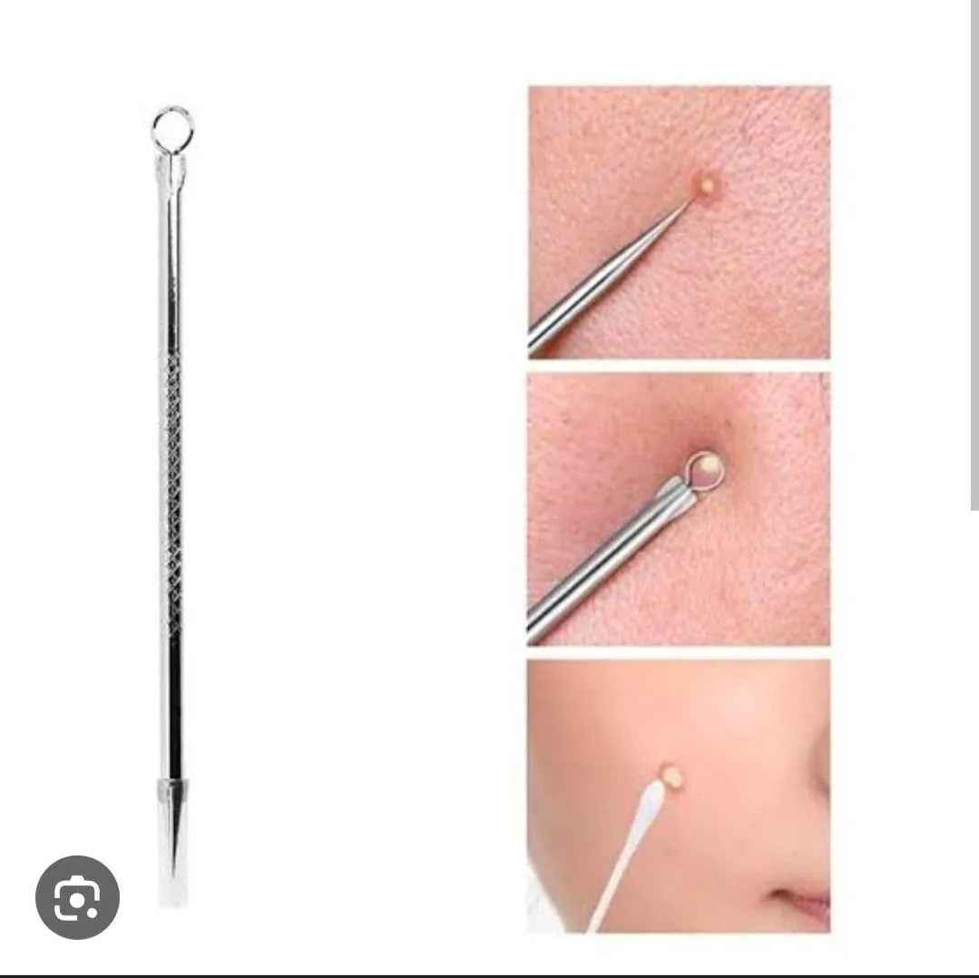1 piece Stainless Steel Blackhead Remover Pin. For Girls & Women