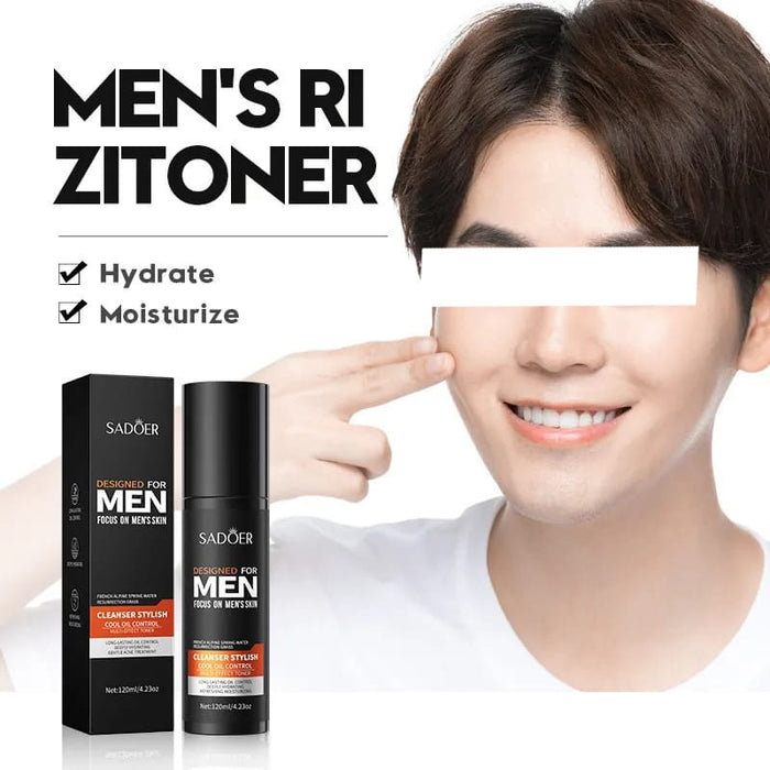 Sadoer Mens Toner Moisturizing Water 120ml for Pores - Firming Emollient Formula - MAT Beauty