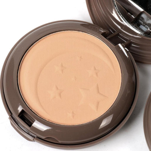 Miss Rose Brown Triangle Compact Powder for Flawless Finish - MAT Beauty