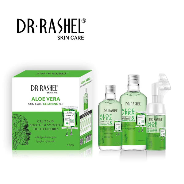 Dr. Rashel Aloe Vera Skin Care Set for Clean, Calm Skin, and Tightened Pores - MAT Beauty