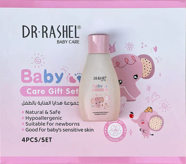 Dr Rashel Baby Care Set - 4-Piece Gift for Gentle Newborn Care - MAT Beauty