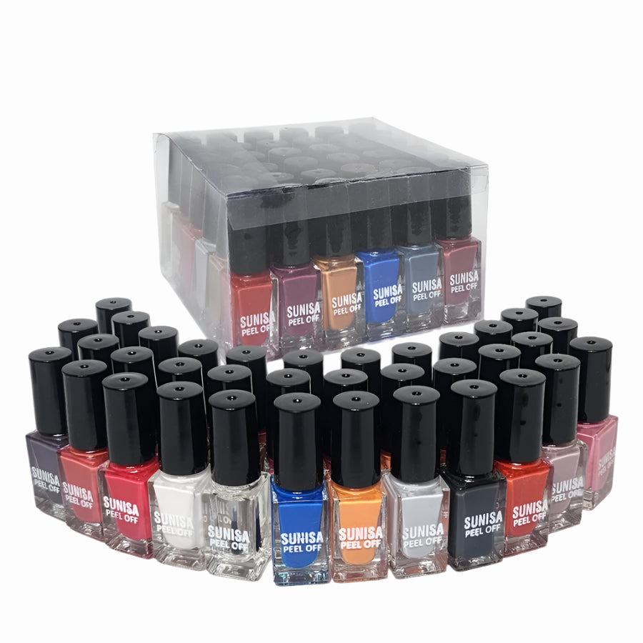 Pack Of 36pcs Peel Off Nail Polish Pack for Easy and Mess-Free Application - MAT Beauty