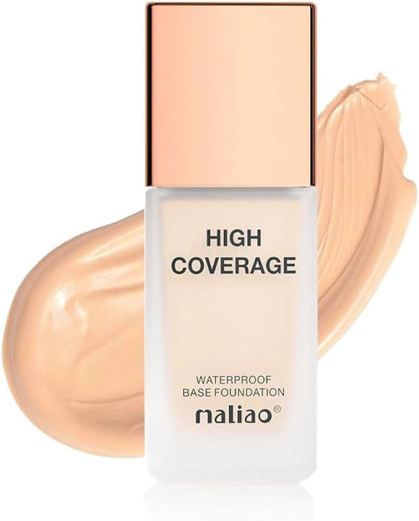 Maliao High Coverage Waterproof Foundation for Flawless All-Day Glam - MAT Beauty