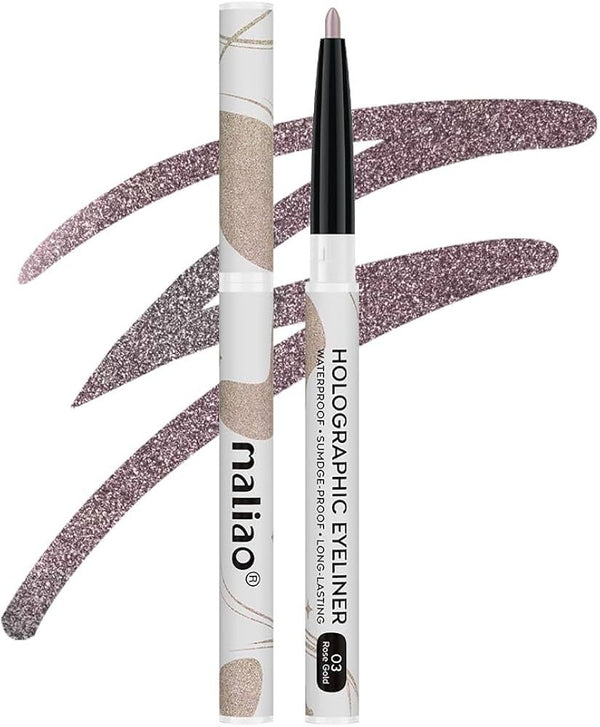 Maliao Holographic Eyeliner for Stunning Multichrome Effect and Long-Lasting Wear - MAT Beauty