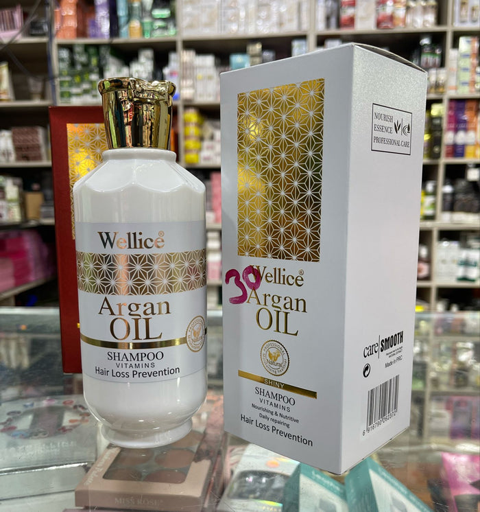 Wellice Argan Oil Shampoo Premium Edition Spa Vitamins 520g - MAT Beauty