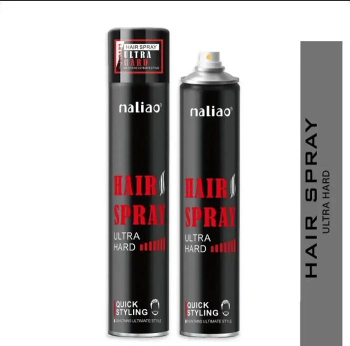 Maliao Hair Spray Strong Hold - Ultimate Quick Styling & Long-Lasting Hair Fixing Spray for Men | 420ml - MAT Beauty