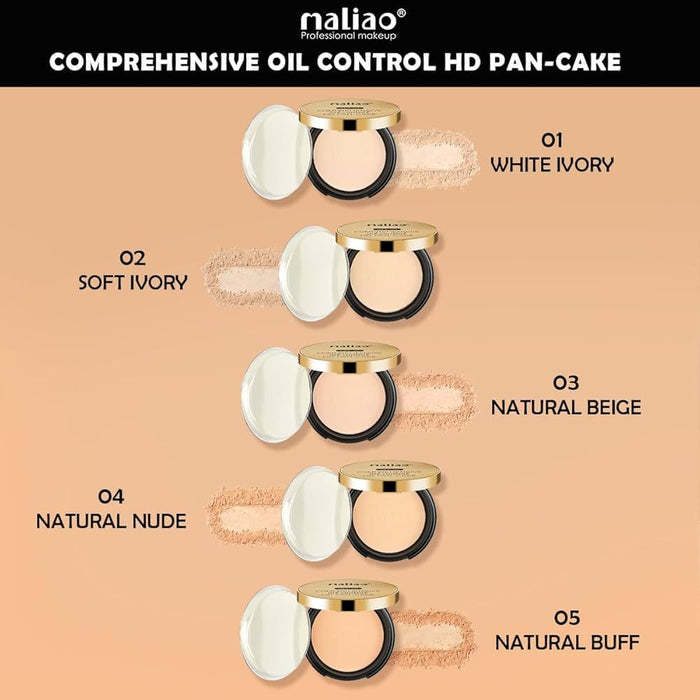 Maliao HD Pan-Cake SPF 25 for Comprehensive Oil Control - MAT Beauty