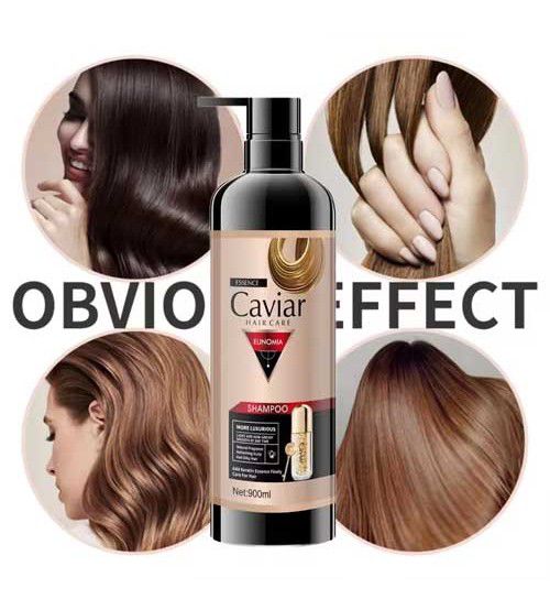 Eunomia Keratin Essence Shampoo 900ml - Sulfate Free Caviar Formula - MAT Beauty