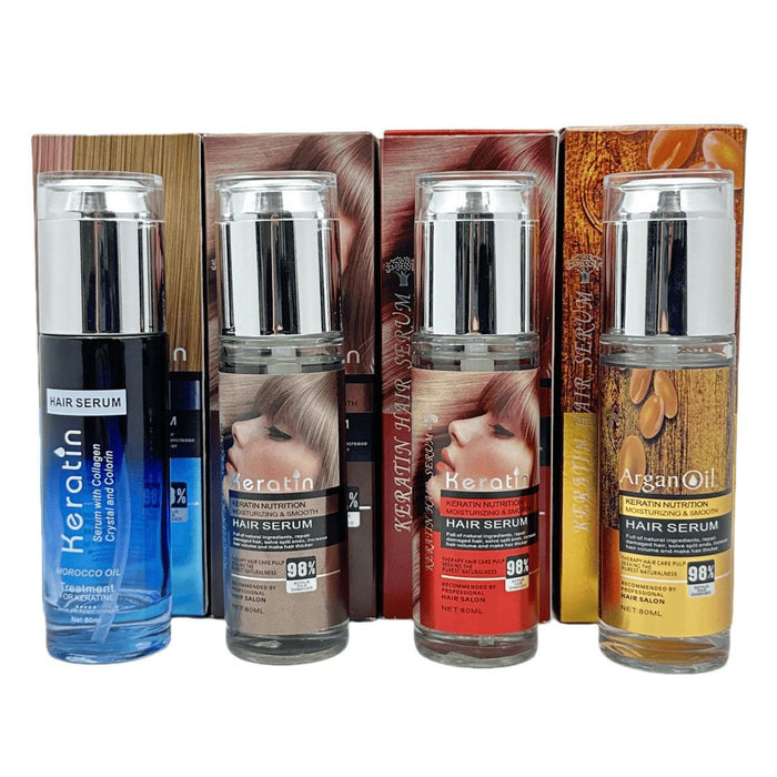 Keratin Hair Serum for Smooth and Nourished Hair - 80ml Hair Styling - MAT Beauty