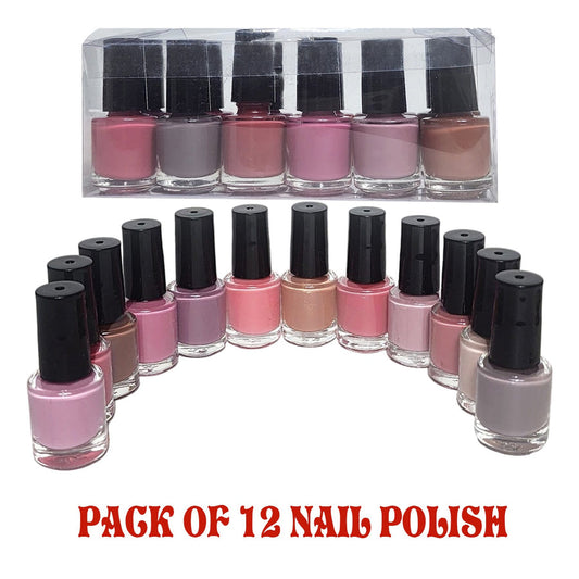 Pack of 12 Matte Peel-Off Nail Polish Collection – Eco-Friendly Formula in 12 Vibrant Colors - MAT Beauty
