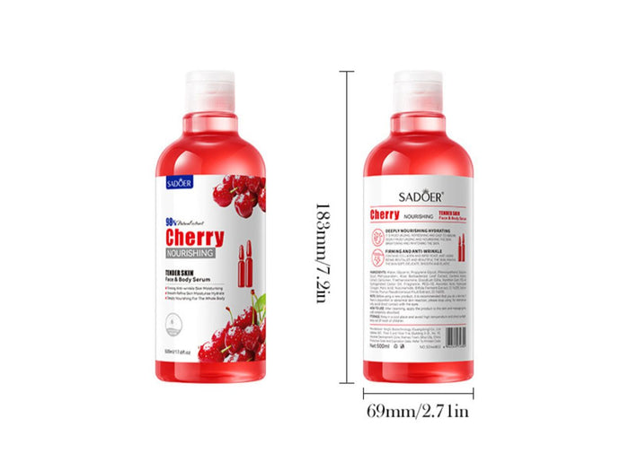 SADOER Cherry Smooth Skin Serum for Glowing Face & Body - MAT Beauty