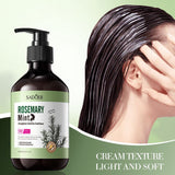 Sadoer Rosemary Mint Hair Conditioner - Strengthening, Hydrating & Smoothing Formula for Dull, Dry, Damaged Hair - MAT Beauty