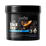 SADOER Black Rice Hair Mask 500gm for Smooth Repairing Hair - MAT Beauty
