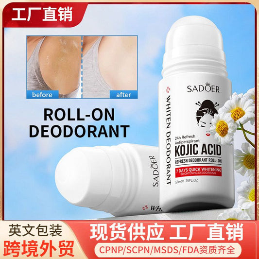 SADOER Kojic Roll On Deodorant 50ml for Long-Lasting Freshness - MAT Beauty