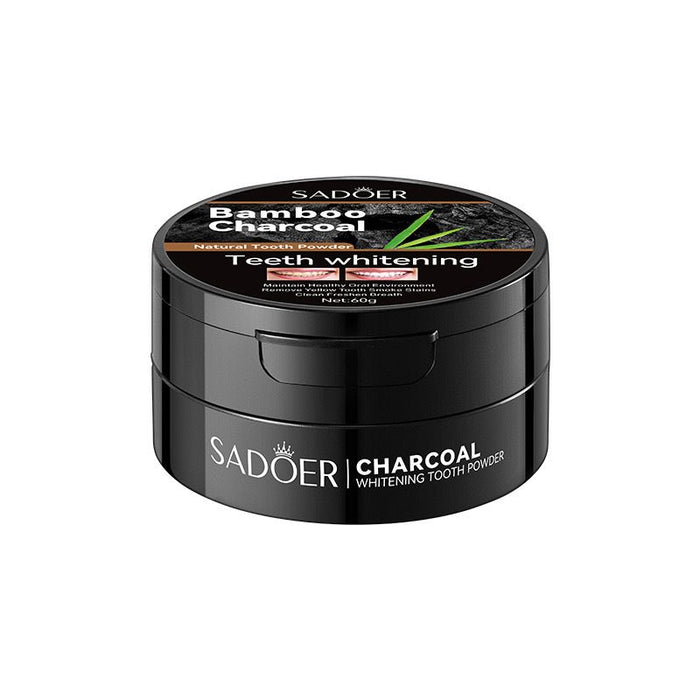 SADOER Bamboo Charcoal Tooth Powder for Clean Teeth Whitening 60g - MAT Beauty