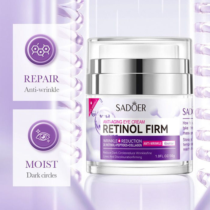 SADOER Retinol Eye Cream for Firming & Anti-Aging - 30g - MAT Beauty