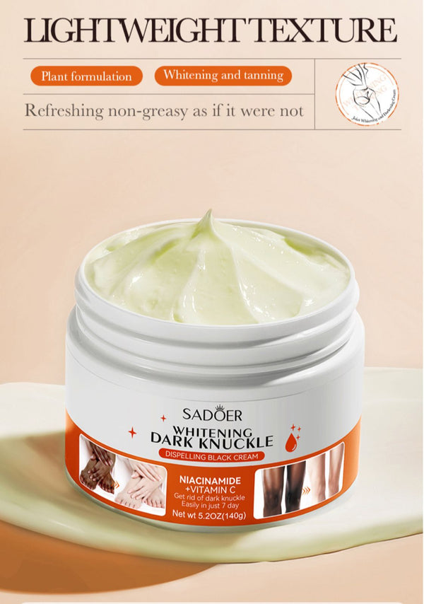 Sadoer Whitening Black Cream for Dark Knuckles - 140g - MAT Beauty