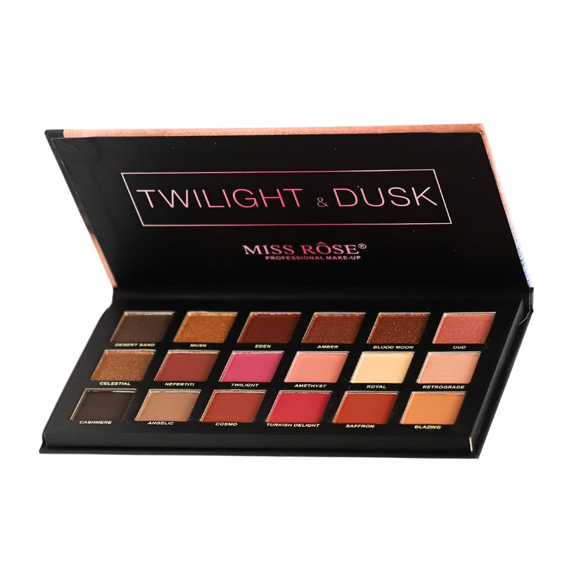 Miss Rose Twilight Dusk Palette - Stunning Eyeshadow Collection for Every Occasion - MAT Beauty