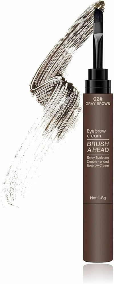 Maliao Eyebrow Cream Brush - Sculpting Double-Ended Eyebrow Cream 1.8g - MAT Beauty