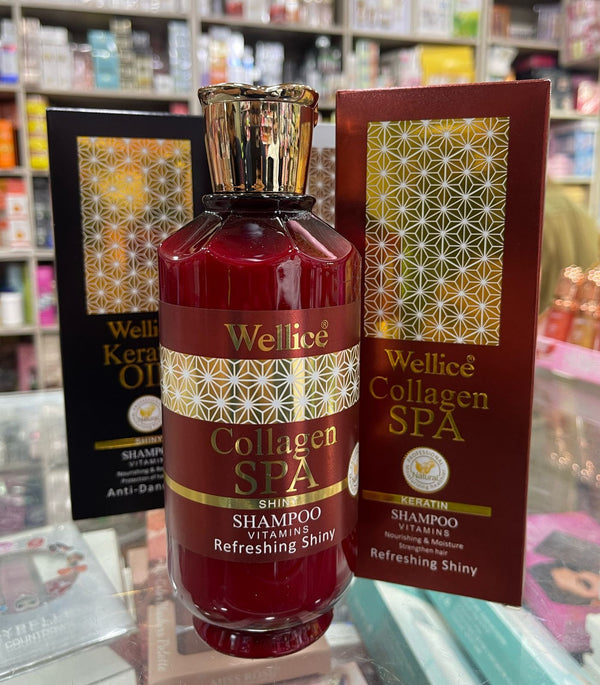 Wellice Collagen Spa Shampoo Premium Edition 520g - MAT Beauty