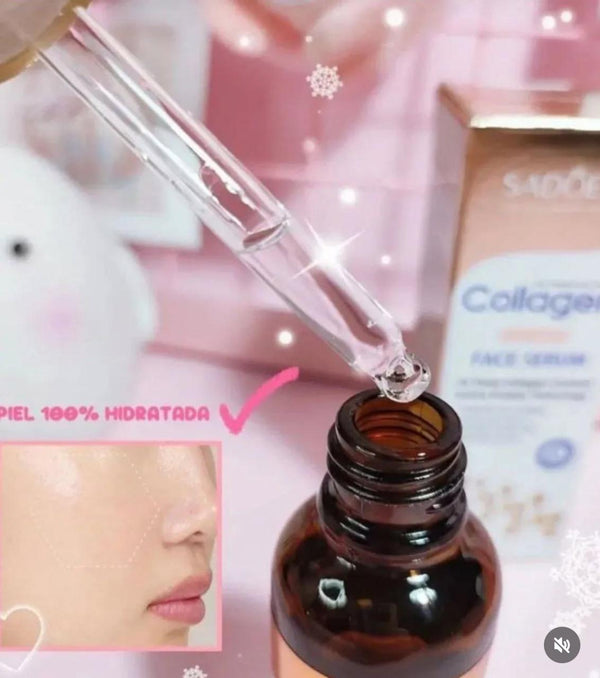 Sadoer Collagen Anti-Aging Brightening Face Serum 30ml - Sadoer Collagen Anti-Aging Serum for Youthful Skin - MAT Beauty