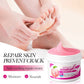 SADOER Organic Foot Cream for Cracked Heels - Exfoliating Squalene Peach Repair & Nourishing Solution - MAT Beauty