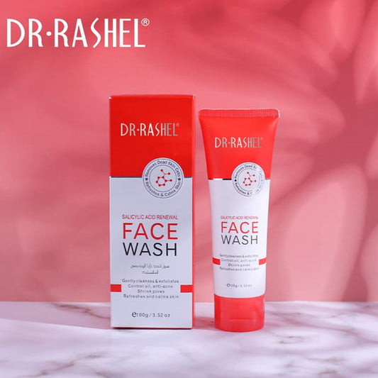 Dr Rashel Salicylic Acid Face Wash 100g for Clear and Radiant Skin - MAT Beauty