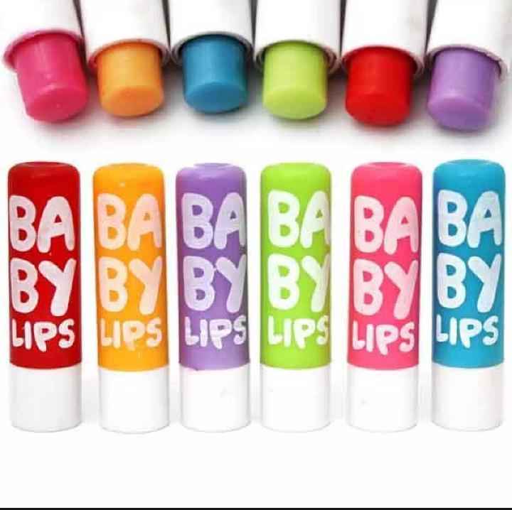 Baby Lip Balm Long Lasting Waterproof No fade All Day Long Moisturize The Lips Best For Men Women Girls (Multicolor)