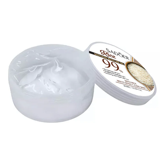 SADOER Rice Moisture Gel 300ml - 99% Rice for Nourished, Soft Skin and Soothing Hydration - MAT Beauty
