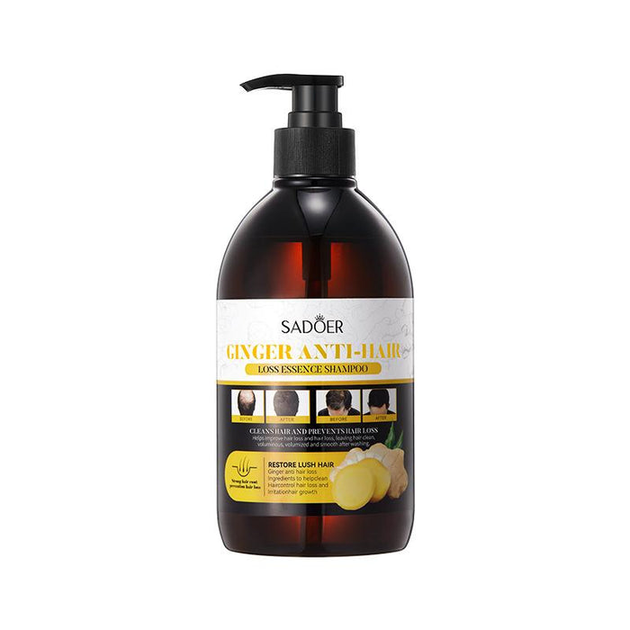 SADOER Ginger Anti-Hair Loss Shampoo 500ml - Restore Lush Hair and Combat Dandruff - MAT Beauty