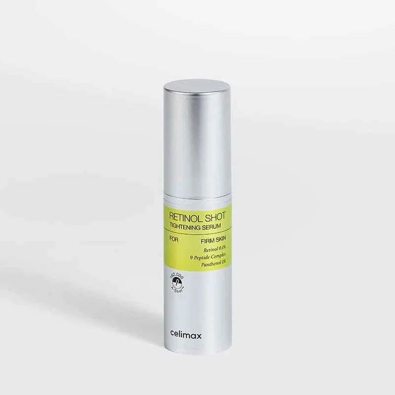 Celimax The Vita A Retinol Shot Tightening Serum | with Pure Vitamin A Retinol, Peptide, Pore Minimizer, Wrinkles & Fine Lines, Firmer Skin, Anti-Aging, Skin Smoothing 30ml